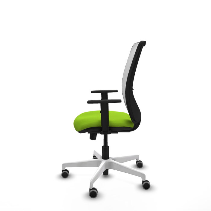 PIQUERAS Y CRESPO Silla de oficina Zulema con mecanismo Sincro, Pistacho y Blanco PIQUERAS Y CRESPO Silla de oficina Zulema con mecanismo Sincro, Pistacho y Blanco