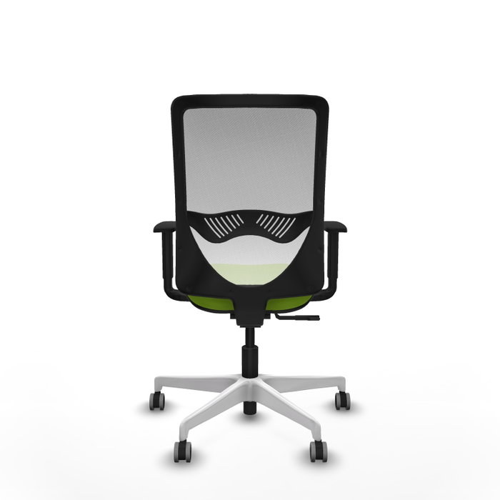 PIQUERAS Y CRESPO Silla de oficina Zulema con mecanismo Sincro, Pistacho y Blanco PIQUERAS Y CRESPO Silla de oficina Zulema con mecanismo Sincro, Pistacho y Blanco