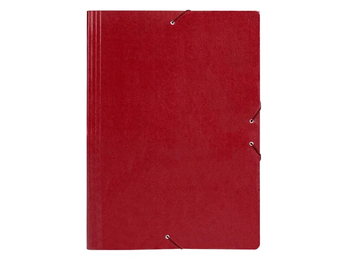 Liderpapel Carpeta de Planos A3 Cartón Gofrado Rojo