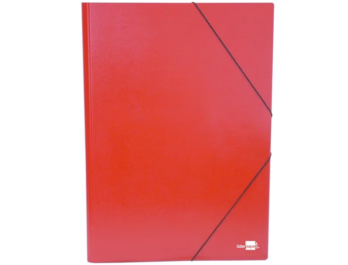 Liderpapel Carpeta de Planos A3 Cartón Gofrado Rojo