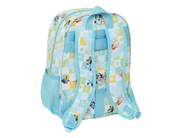 Safta Mochila infantil Bluey adaptable al carro de bebé, 340x260x110 mm