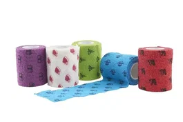 Kruuse Venda Cohesiva Funflex Navidad 5cm x 4,5cm, 10 Unidades