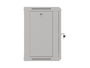 Lanberg Armario Rack de Pared 9U 19 Pulgadas 540x350mm Gris con Puerta Acristalada