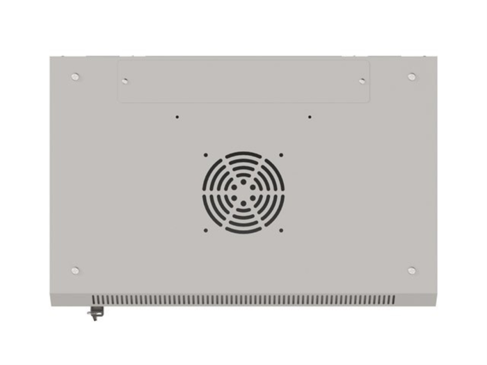 Lanberg Armario Rack de Pared 9U 19 Pulgadas 540x350mm Gris con Puerta Acristalada