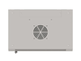 Lanberg Armario Rack de Pared 9U 19 Pulgadas 540x350mm Gris con Puerta Acristalada