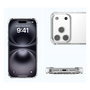 4smarts Hybrid Case Ibiza, Bumper Transparente MagSafe para Apple iPhone 17 Pro, Resistente a Golpes y Caídas hasta 1.2 m
