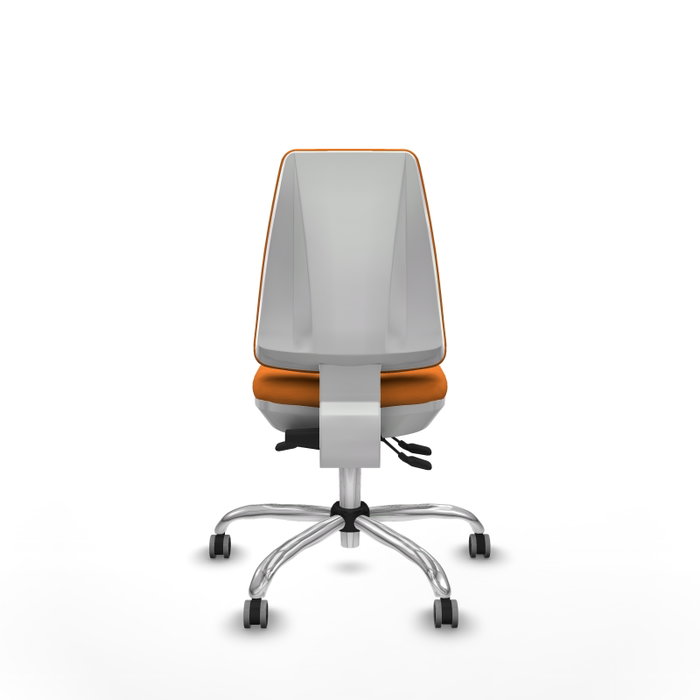 PIQUERAS Y CRESPO Silla de oficina Elche Naranja con mecanismo Asincro PIQUERAS Y CRESPO Silla de oficina Elche Naranja con mecanismo Asincro