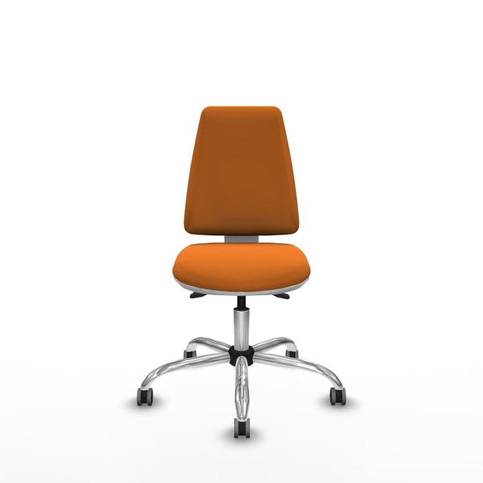 PIQUERAS Y CRESPO Silla de oficina Elche Naranja con mecanismo Asincro PIQUERAS Y CRESPO Silla de oficina Elche Naranja con mecanismo Asincro