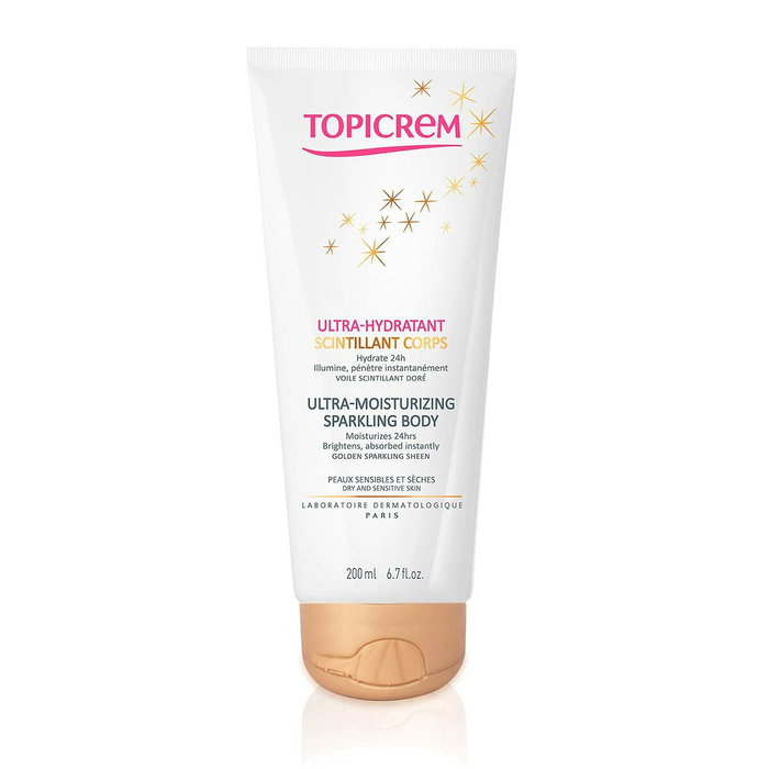 Topicrem UH Leche Ultra Hidratante Corporal Brillo Dorado 200 ml Topicrem UH Leche Ultra Hidratante Corporal Brillo Dorado 200 ml