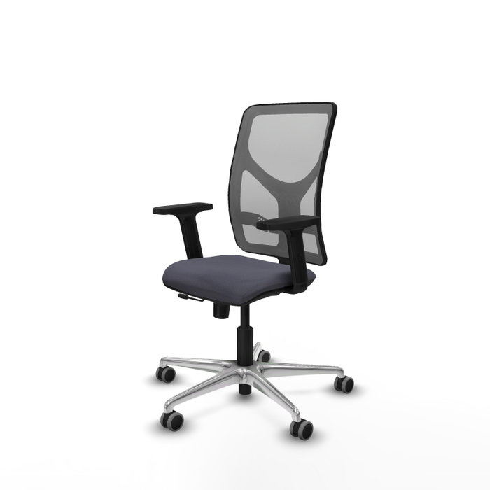 PIQUERAS Y CRESPO Silla de oficina Motilla Gris con mecanismo Sincro/Traslack PIQUERAS Y CRESPO Silla de oficina Motilla Gris con mecanismo Sincro/Traslack