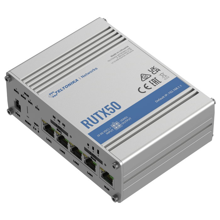 Teltonika RUTX50 Router Industrial 5G Teltonika RUTX50 Router Industrial 5G