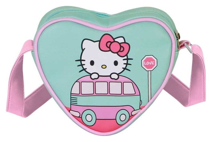 Karactermania Bolso Corazón Casual Hello Kitty Van Verde