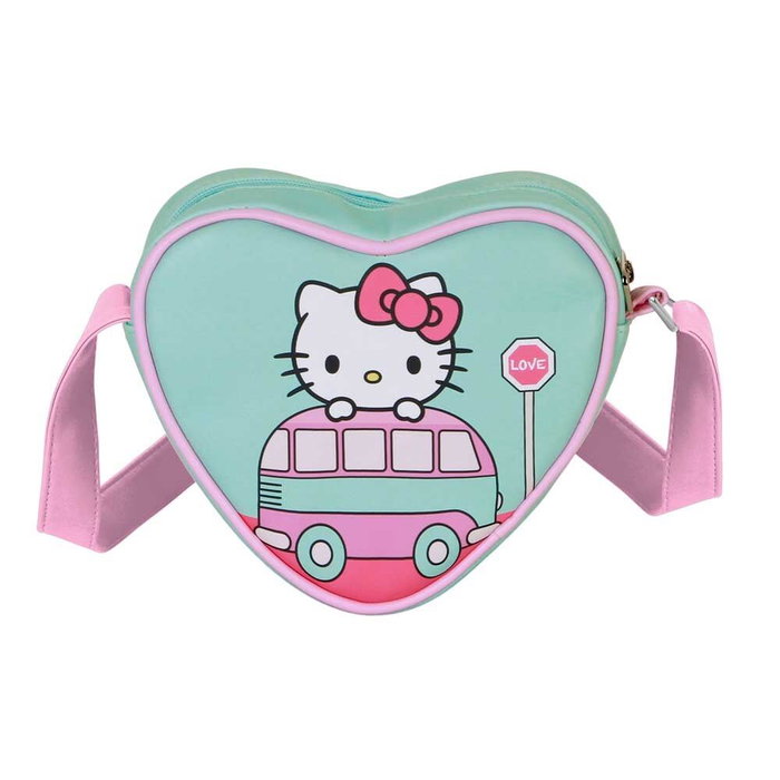 Karactermania Bolso Corazón Casual Hello Kitty Van Verde