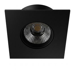Synergy21 Synergy 21 LED Deckeneinbauspot Helios negro cuadrado warmweiß