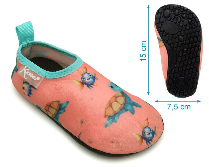 KioKids Zapatos Acuáticos Infantiles Tortugas Happy Summer Eur 24 Rosa KioKids Zapatos Acuáticos Infantiles Tortugas Happy Summer Eur 24 Rosa
