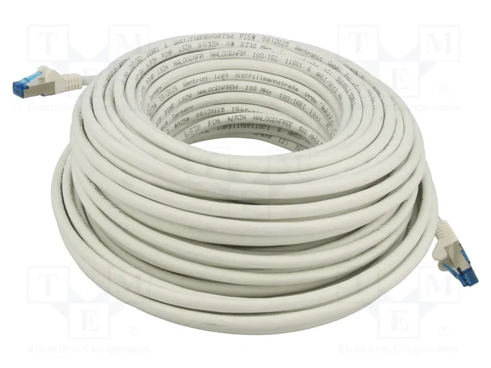 GOOBAY Patch cord Cat 6a S/FTP 30m blanco GOOBAY Patch cord Cat 6a S/FTP 30m blanco