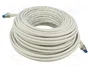 GOOBAY Patch cord Cat 6a S/FTP 30m blanco