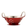 Venus Escurridor de Cocina Mini Acero Inoxidable 13 cm de Diámetro Color Rojo