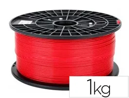 3d colido Filamento PLA 1.75 mm 1 kg Rojo para Impresion 3D
