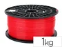 3d colido Filamento PLA 1.75 mm 1 kg Rojo para Impresion 3D