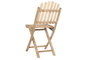 DKD Home Decor Set de 3 Mesas Plegables de Bambú 61x61x73 cm