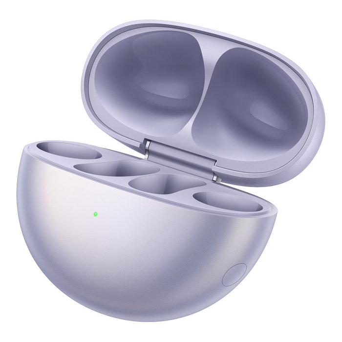 HUAWEI FreeClip - Auriculares Inalámbricos TWS con Gancho de Oreja, Carga Inalámbrica, Hasta 36h de Autonomía (con Estuche), Bluetooth, IP54, Color Púrpura