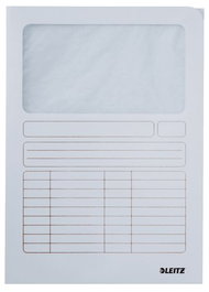 Subcarpeta Leitz Ventana 140G A4 Blanco Paquete De 100