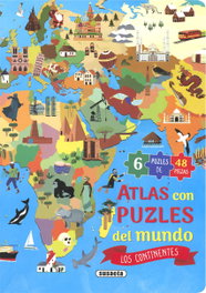 Susaeta Ediciones, Atlas puzle del Mundo. Los continentes