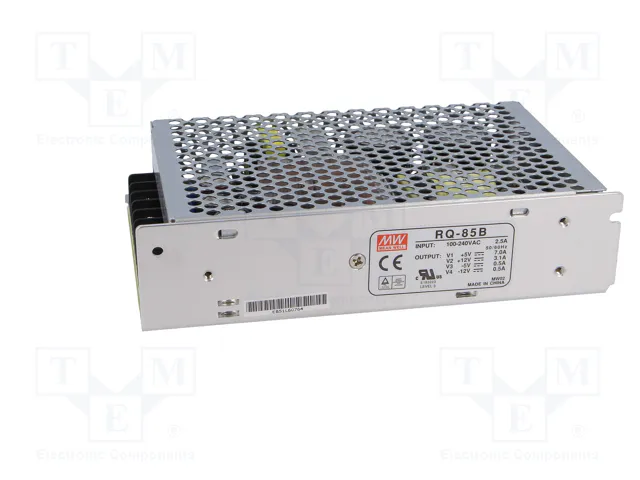 MEAN WELL RQ-85B Fuente de alimentación de impulso 80,7W MEAN WELL RQ-85B Fuente de alimentación de impulso 80,7W