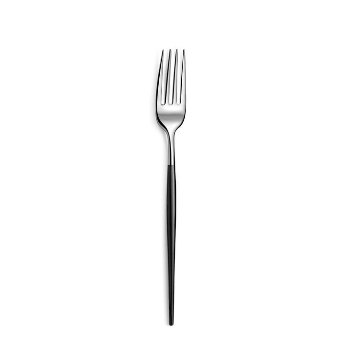 Amefa Set de 12 Tenedores de Mesa Soprano Noir Negro 18-0-4 mm Amefa Set de 12 Tenedores de Mesa Soprano Noir Negro 18-0-4 mm