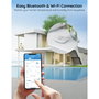 Govee H5179 Termómetro y Higrómetro WiFi con Pantalla, Blanco