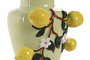 DKD Home Decor Jarrón de Cerámica Limones Verde y Amarillo