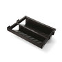 Emuca Cajón zapatero extraíble Moka, 564 - 594, Acero, Pintado moka