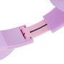 PowerLocus P2 Auriculares para Niños con Orejas, Morado/Rosa