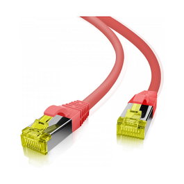 Helos Patchkabel Cat.6a Superflex 15,0m Rojo