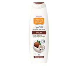 Natural Honey COCO ADDICTION Gel de Ducha Aroma Coco para Baño, 600 ml