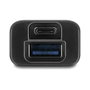 DeLOCK 64335 Hub USB de 4 puertos con conexión USB 3.2 Gen 1 Tipo-A y Tipo-C