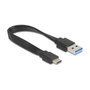 DeLOCK 64335 Hub USB de 4 puertos con conexión USB 3.2 Gen 1 Tipo-A y Tipo-C
