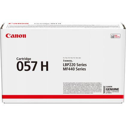 Canon Cartucho de Tóner 057H Negro Canon Cartucho de Tóner 057H Negro