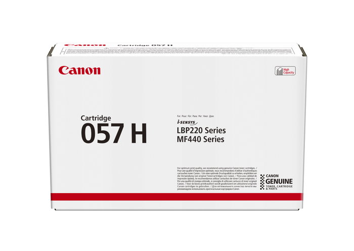 Canon Tóner 057H Negro XL Canon Tóner 057H Negro XL