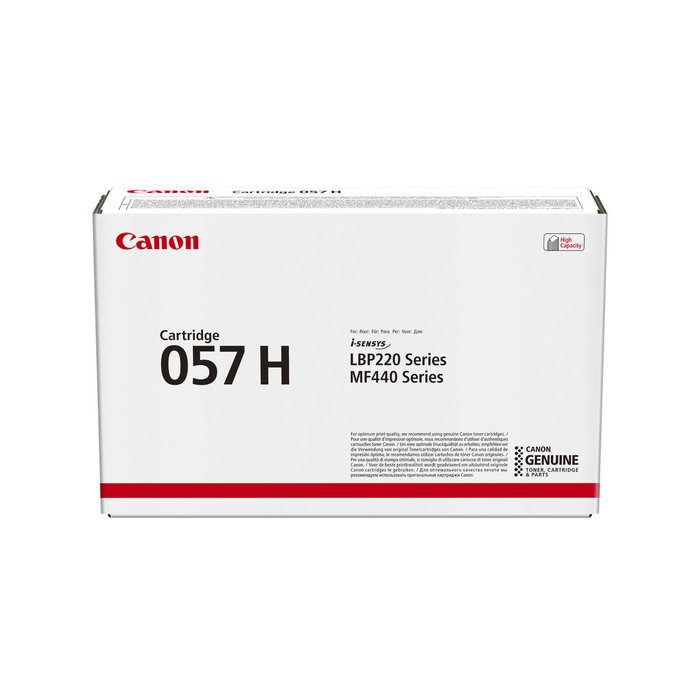 Canon Tóner 057H Negro XL Canon Tóner 057H Negro XL