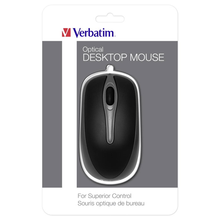 Verbatim Desktop Optical Mouse 49019 Antracita