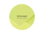 Clairefontaine Sobre Pollen 110x220 mm Verde Yema Pack de 5 unidades