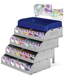 Pasta Modelar Fimo Effect 24 Colores Expositor De 288 (57 Gr.)