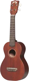 ALOHA Ukelele Concert Natural Con Funda Caoba Oscuro Sapelli