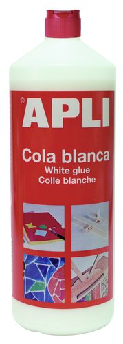 Apli Cola Blanca Líquida con Aplicador 1kg