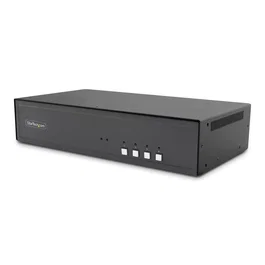 StarTech KVM Switch Seguro de 4 Puertos Dual-Monitor HDMI-DP 4K 60Hz NIAP 4.0