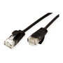 ROLINE GREEN Patchkabel Cat.6A U/UTP 1 m Negro