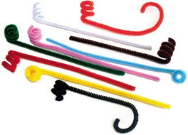 FIXO Bolsa de 50 Limpiapipas de Colores Surtidos 300x6mm