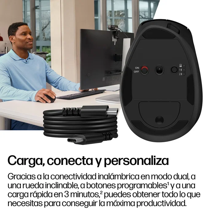 HyperX Ratón ergonómico Tilt 720M HyperX Ratón ergonómico Tilt 720M